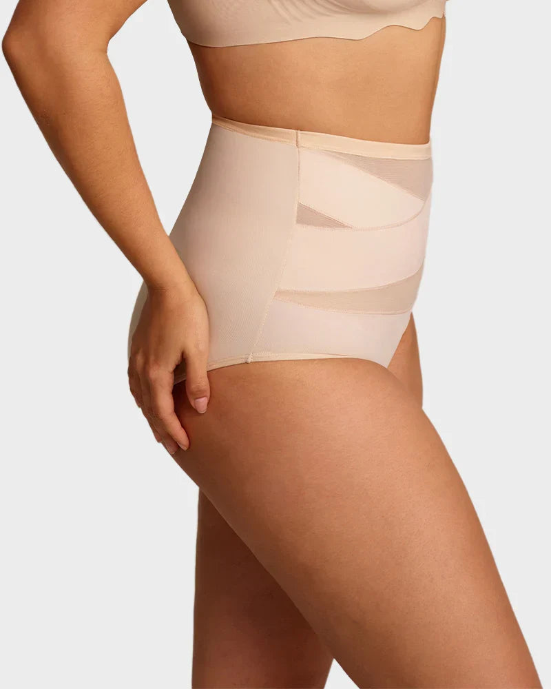 💖💖Last Day-Buy 1 Get 3 Packs🎁Plus-Size High-Waist Cross Tummy Control Panties