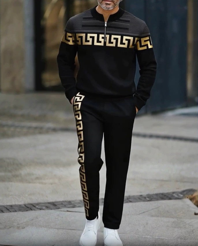 Long-Sleeved Sportswear Set