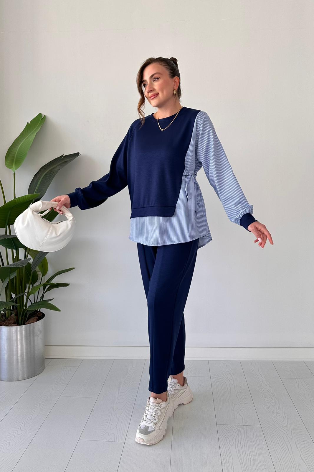 2025 New Designđź‘— Stylish Long Sleeve Garnished 2-piece Suit