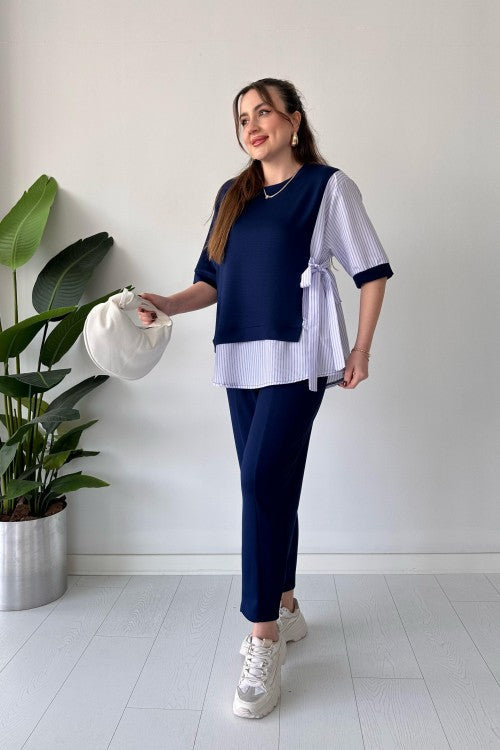 2025 New Designđź‘— Stylish Long Sleeve Garnished 2-piece Suit