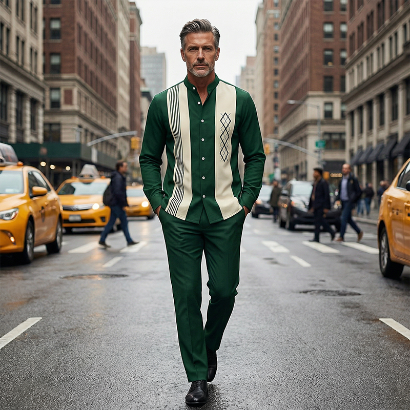 👔 50% OFF NOW! ✨Modern Shirt and Pants Set for Men