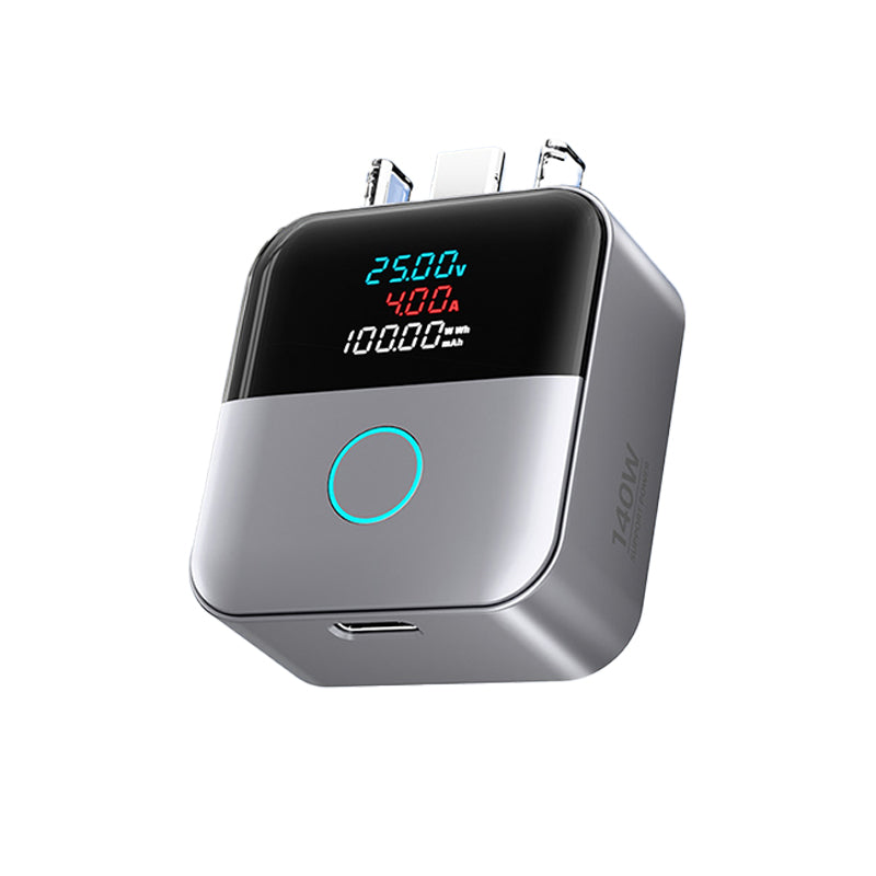 š50% OFF NOW! 140W MultiāPort USBāC Smart Charging Protector with LED Digital Display, Fast Charging Power Adapter, Intelligent CurrentāMonitoring Wall Charger for Smartphones, Tablets & Laptops