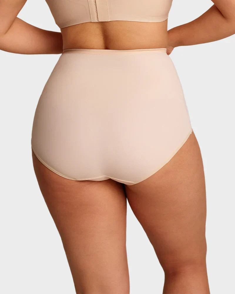 💖💖Last Day-Buy 1 Get 3 Packs🎁Plus-Size High-Waist Cross Tummy Control Panties