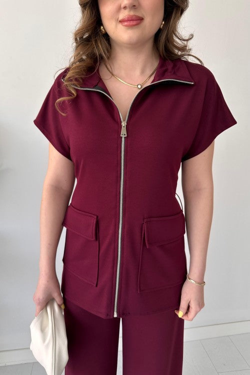 2026 New Design 👗 Zippered Modal Lounge Set