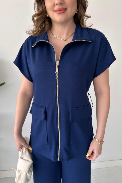 2026 New Design 👗 Zippered Modal Lounge Set