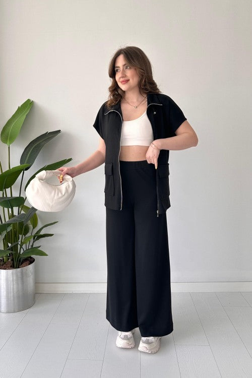 2026 New Design 👗 Zippered Modal Lounge Set