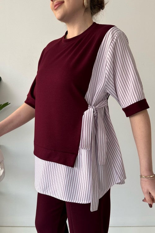 2025 New Design👗 Stylish Long Sleeve Garnished 2-piece Suit