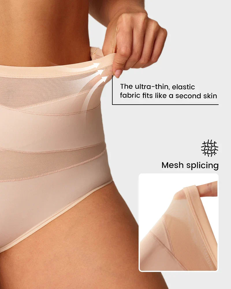 💖💖Last Day-Buy 1 Get 3 Packs🎁Plus-Size High-Waist Cross Tummy Control Panties